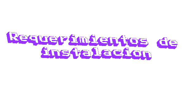 2023 11 12 Requerimientos de instalacion