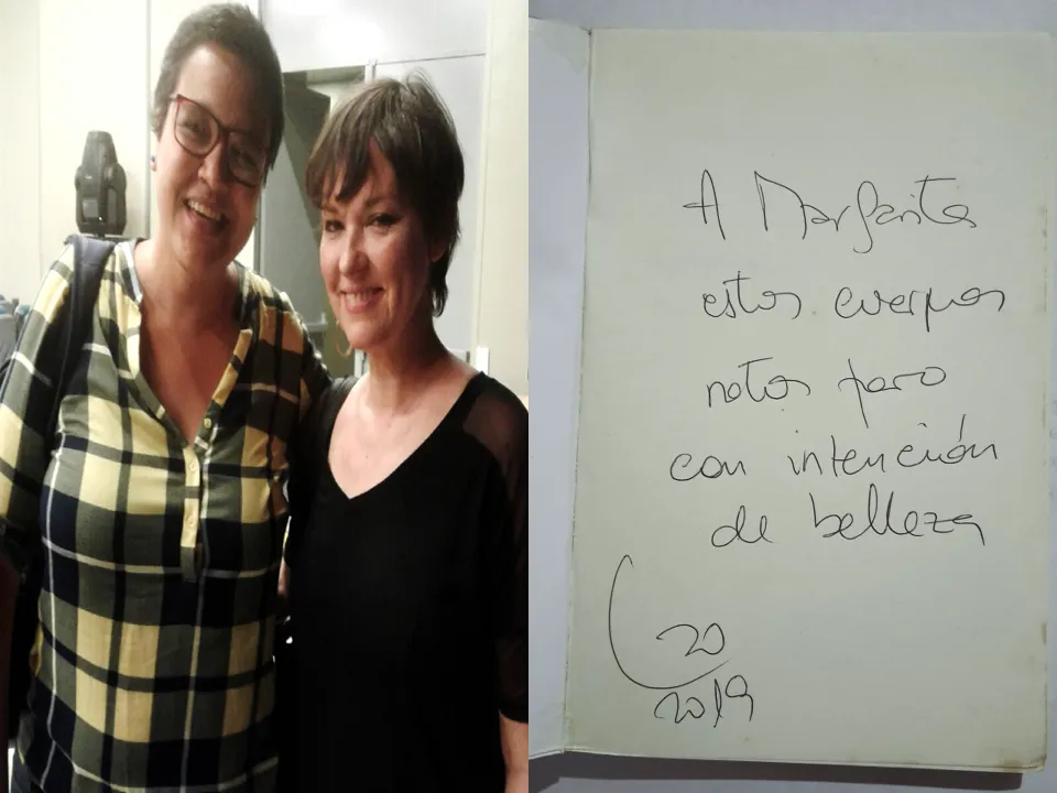 con Fernanda García Lao