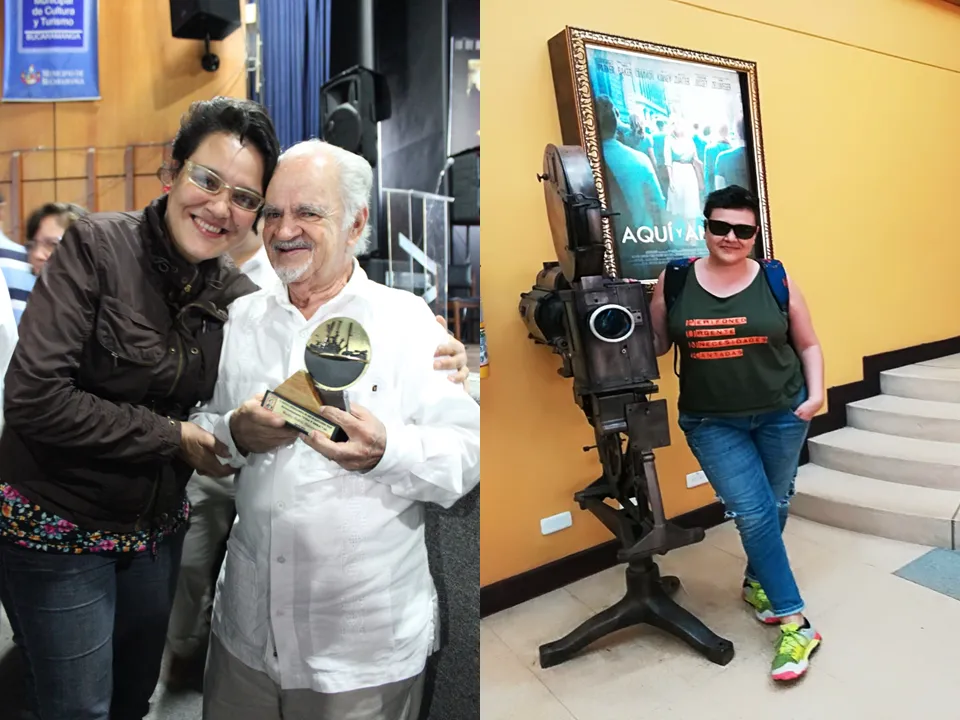 con Andrés Plata Rueda