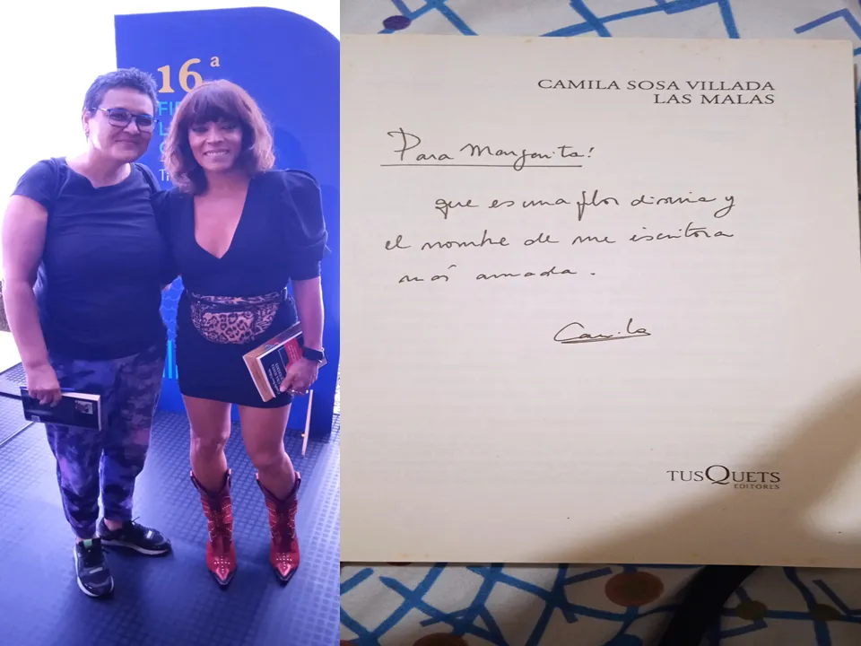 con Camila Sosa Villada
